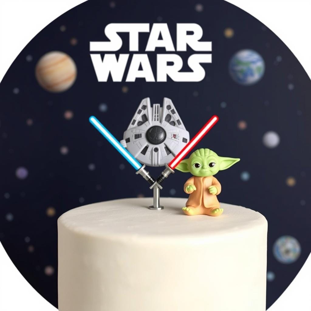 Star Wars Cake Topper Design Star Wars Cake Topper Design