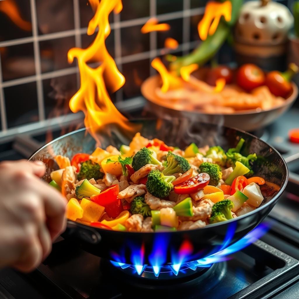 Stir-Fry Heat Control Techniques Stir-Fry Heat Control Techniques