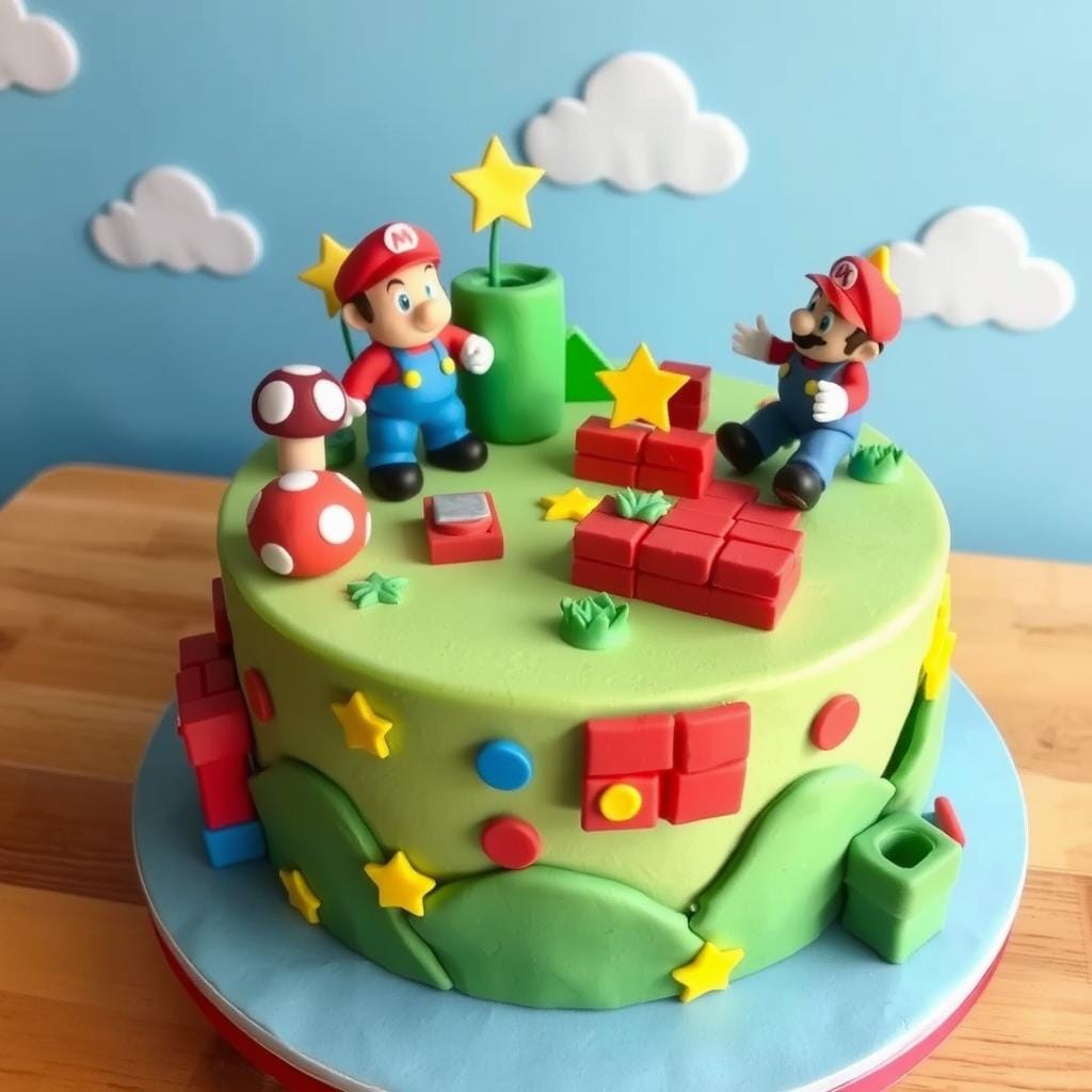 Super Mario Bros Cake Decorations Super Mario Bros Cake Decorations