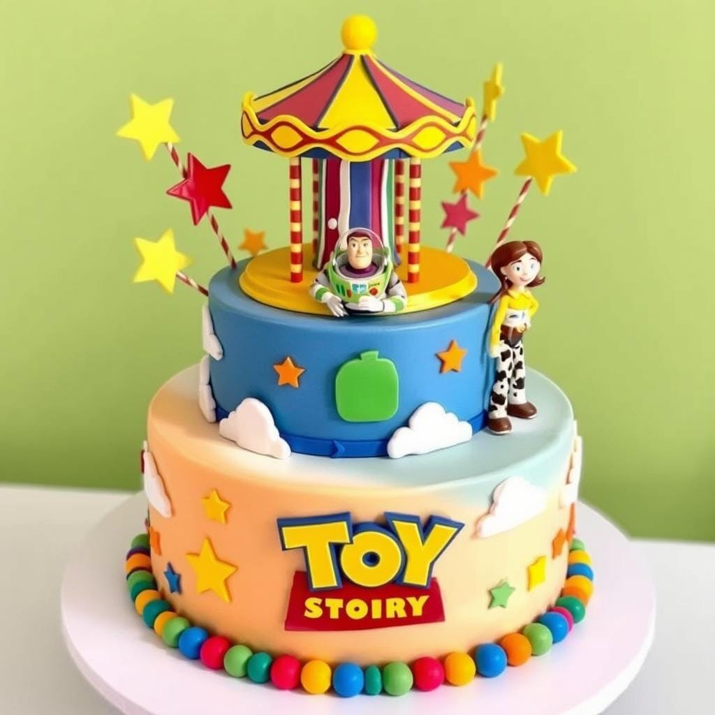 Toy Story Character Cake Design Toy Story Character Cake Design