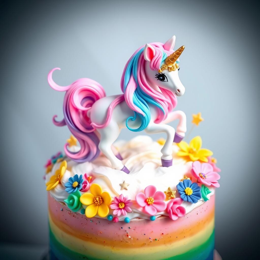 Unicorn Cake Topper Design Unicorn Cake Topper Design