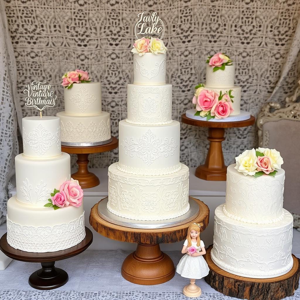 Vintage Wedding and Birthday Cakes Vintage Wedding and Birthday Cakes