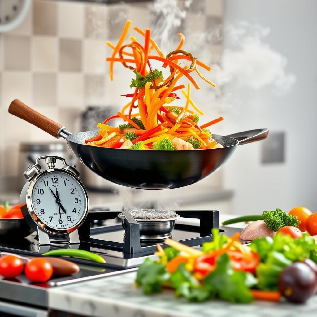 Wok Cooking Timing Techniques