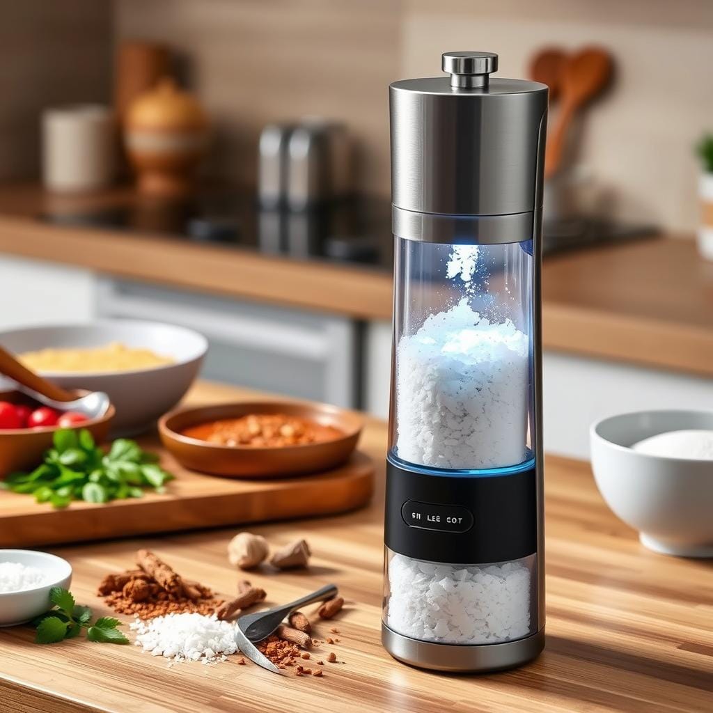 Electric Salt Grinder Features