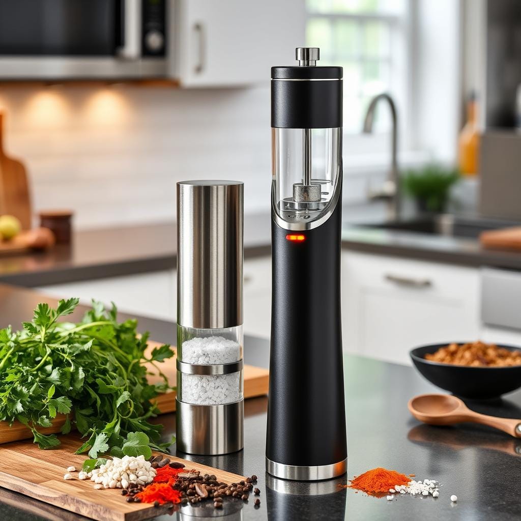 Electric Salt and Pepper Grinders