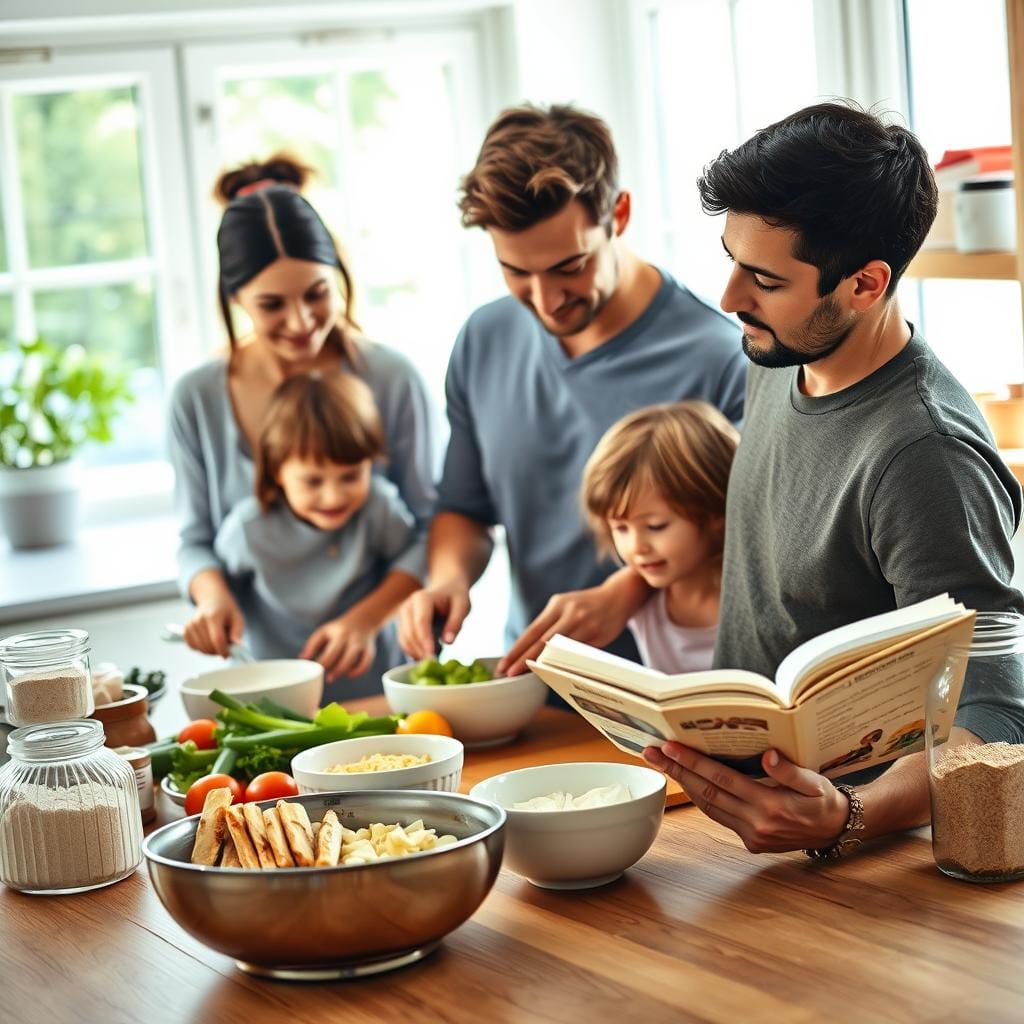 Family Gluten-Free Meal Preparation Family Gluten-Free Meal Preparation