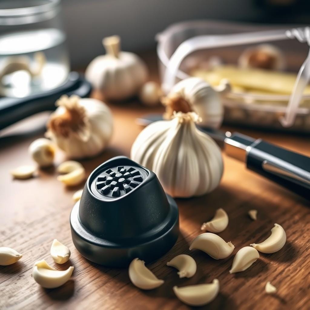 Garlic Preparation Tools Speed Test