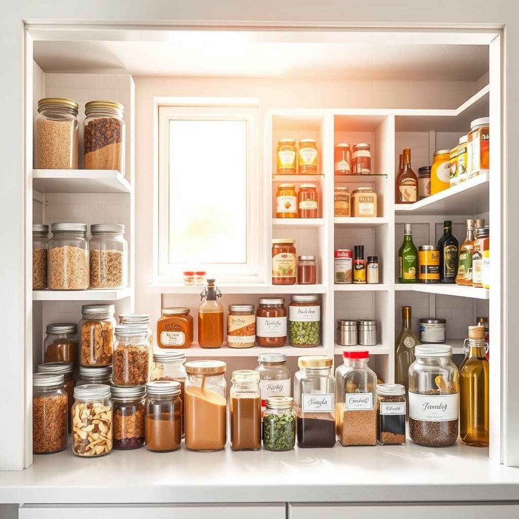 Organized Kitchen Pantry Essentials